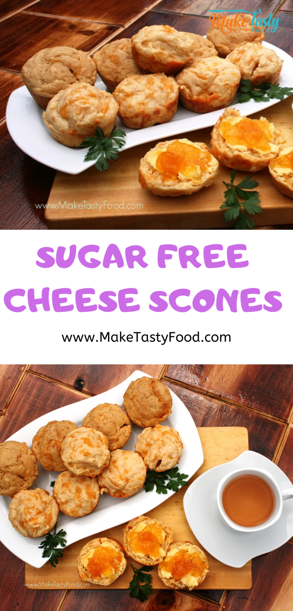 Cheese Scones Sugar Free - Make Tasty Food