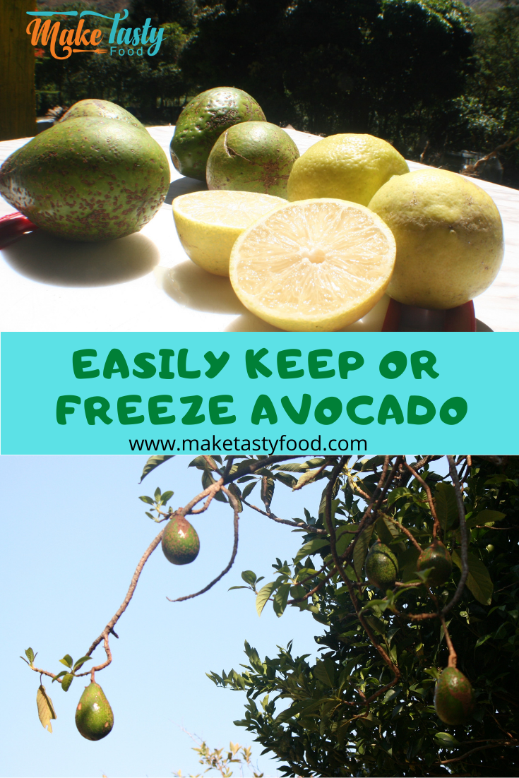 Easily Keep or Freeze Avocado Make Tasty Food