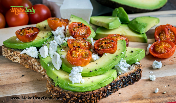 Avocado on Toast Breakfast - Make Tasty Food